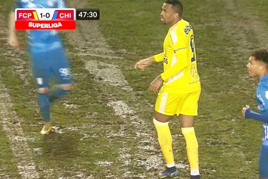 Așa a arătat astăzi gazonul de pe „Ilie Oană”
