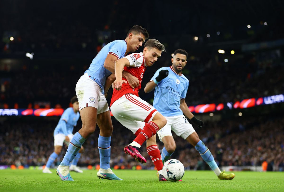 Cele mai tari imagini din meciul Manchester City - Arsenal 1-0