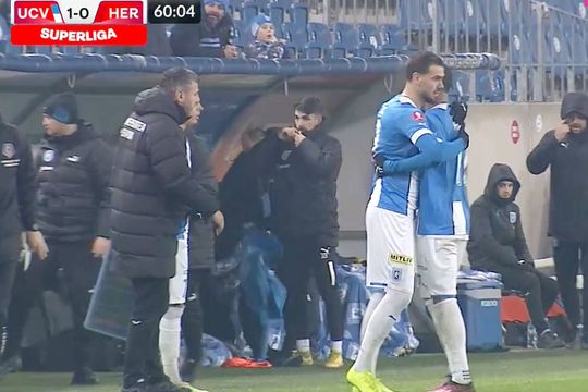Elvir Koljic a revenit pe teren într-un meci oficial // sursă foto: captură DigiSport