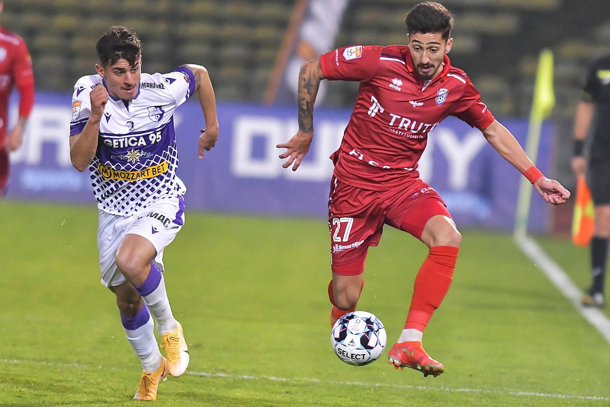 FC Argeș - FC Botoșani 0-2 » Moldovenii leagă victoriile în Superligă, piteștenii se scufundă în clasament