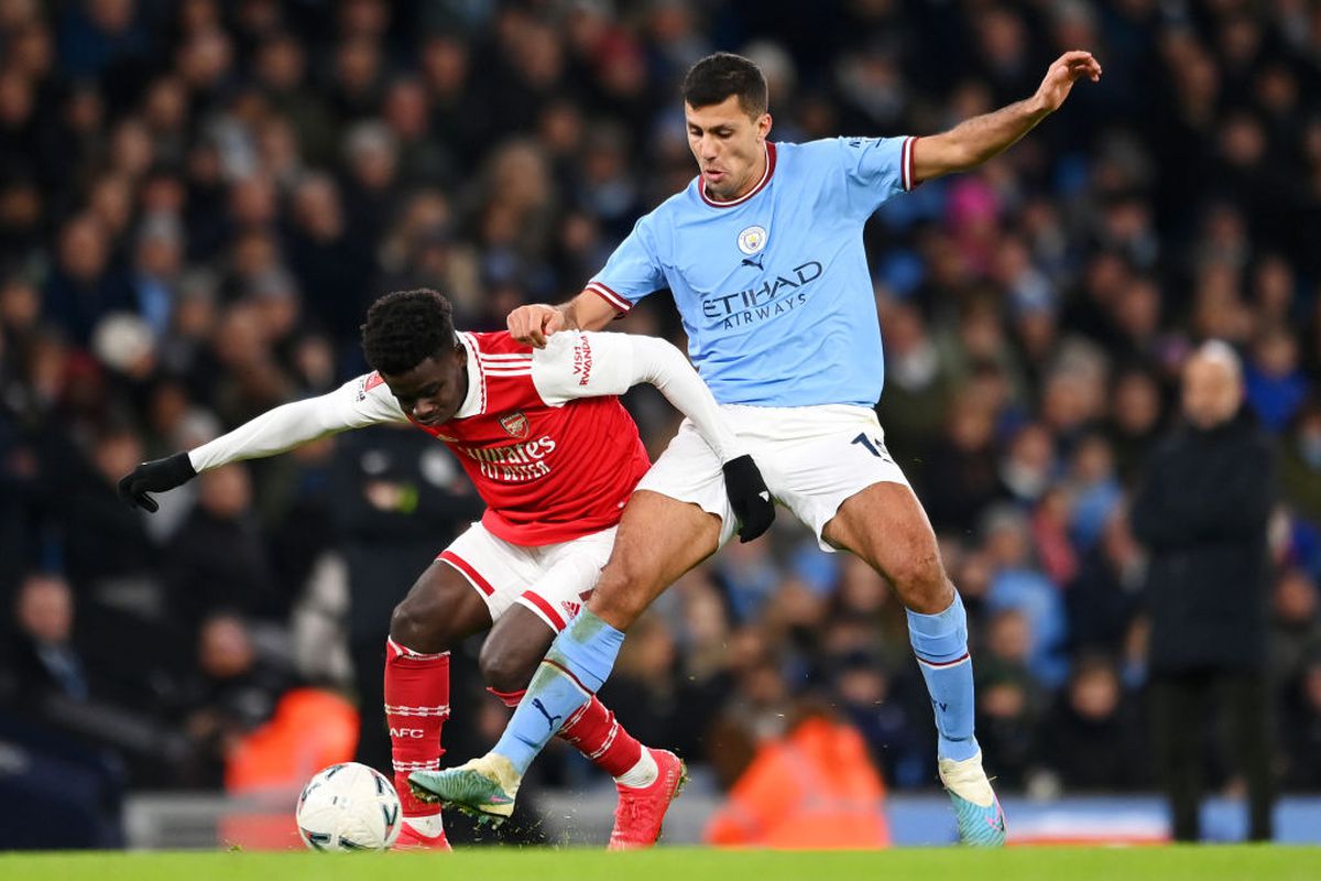 Cele mai tari imagini din meciul Manchester City - Arsenal 1-0