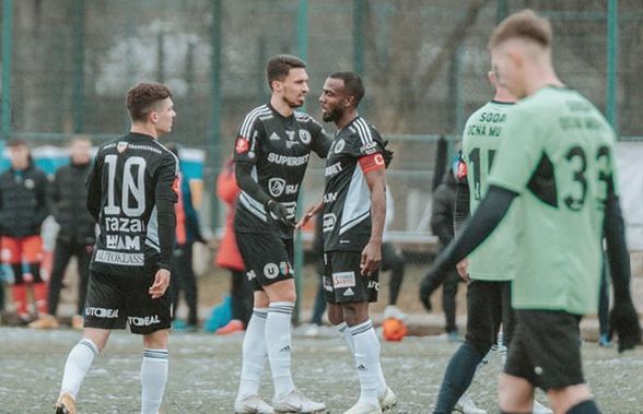 U Cluj, victorie cu 8-0 la 12 ore după meciul cu Rapid » 4 fotbaliști folosiți aseară, titulari