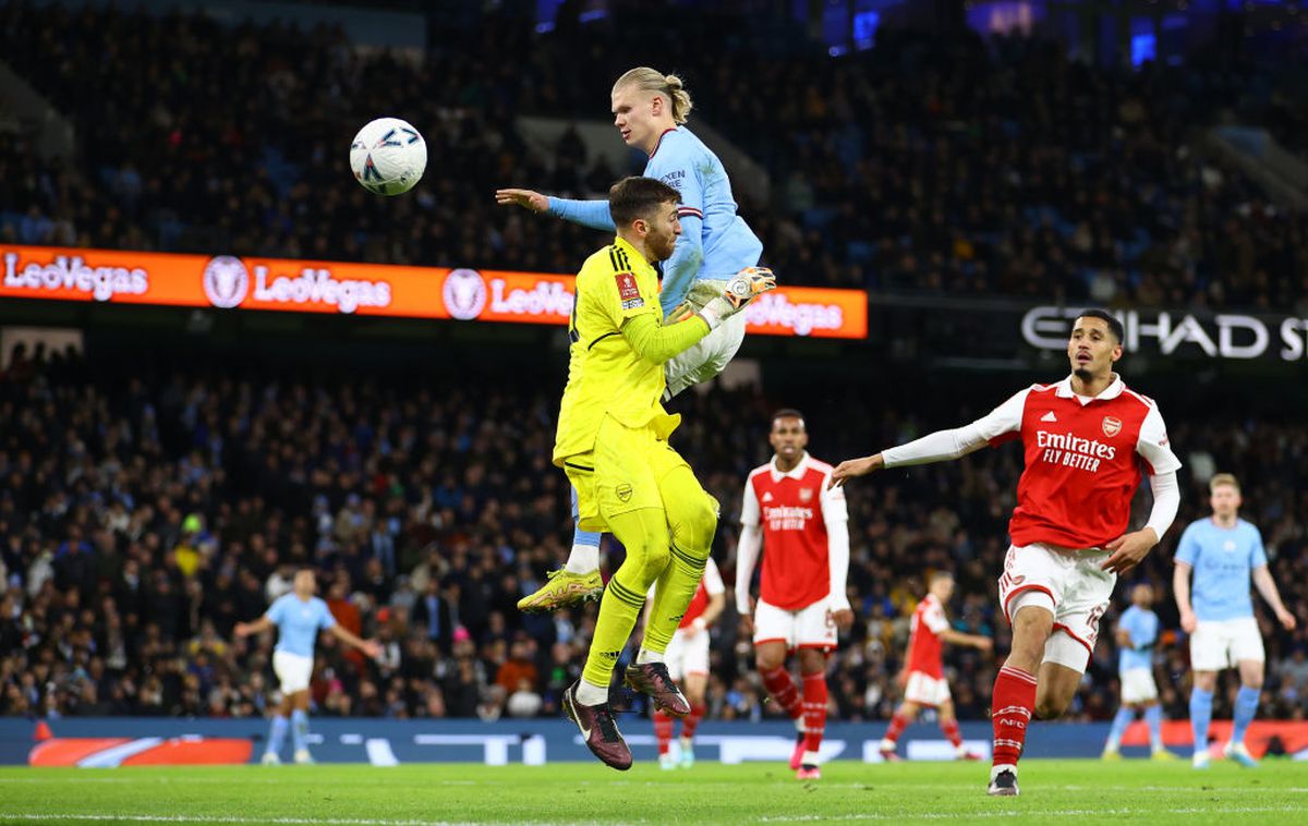 Cele mai tari imagini din meciul Manchester City - Arsenal 1-0