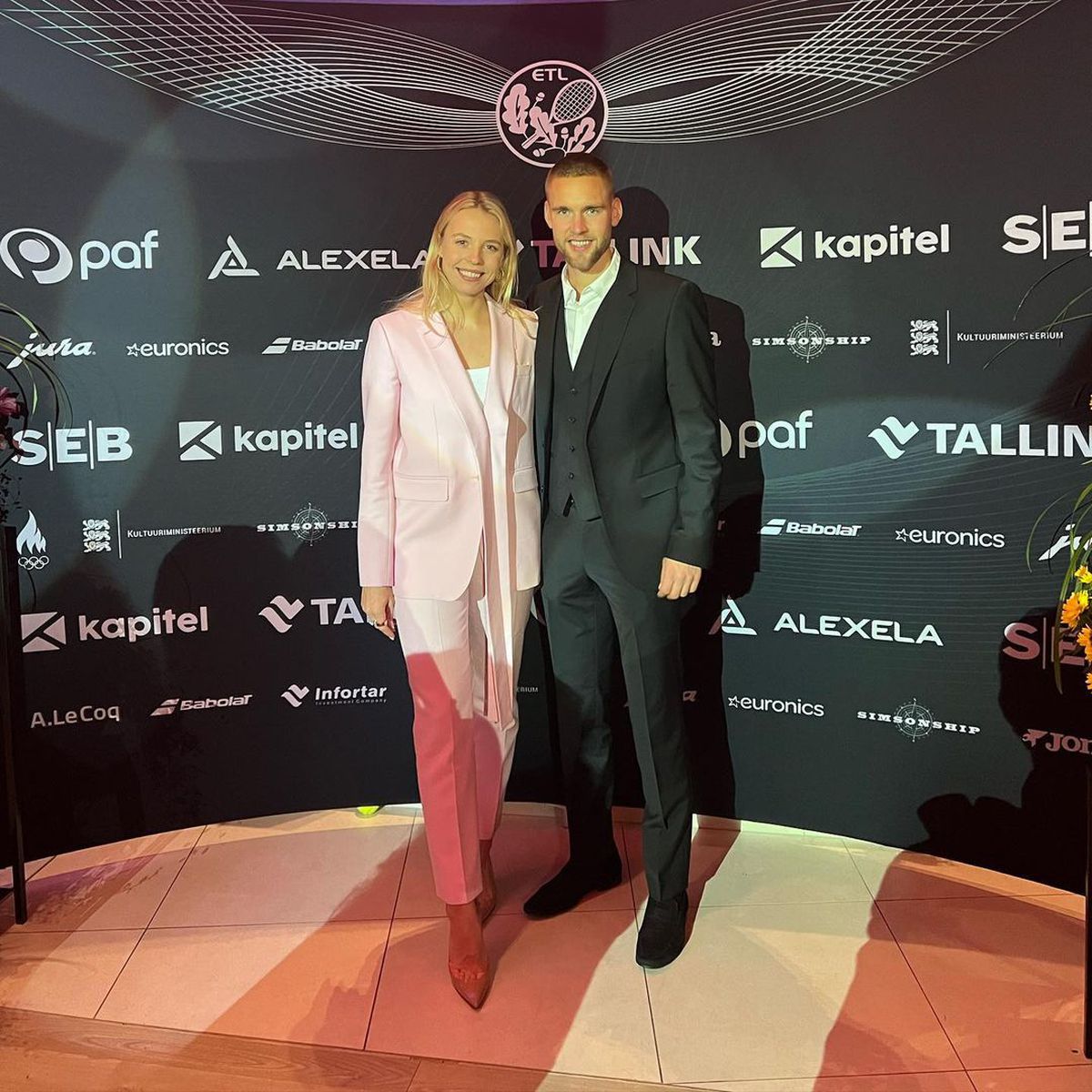 FOTO Anett Kontaveit și Brent Lepistu