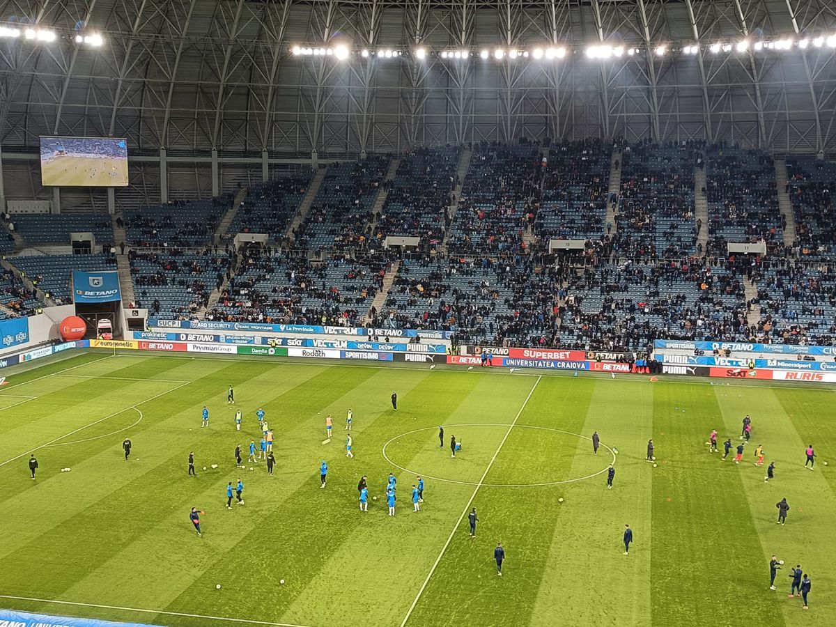 Universitatea Craiova - FCSB, imagini dinaintea meciului