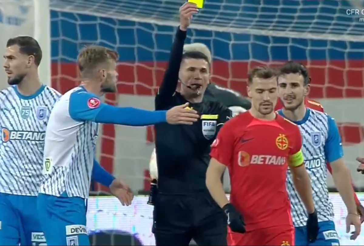 Ce prostie! Darius Olaru nu va juca în derby-ul de runda viitoare din cauza unui gest inutil + Și Craiova și-a pierdut căpitanul