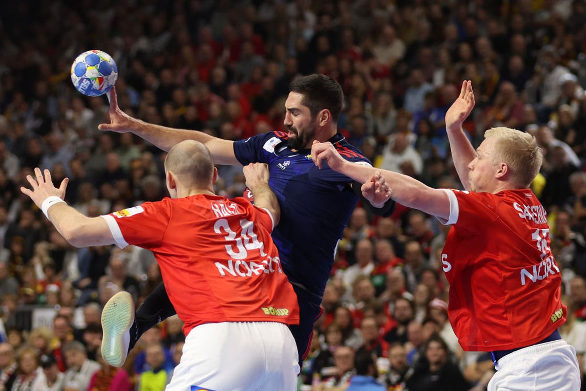 Cele mai spectaculoase imagini ale finalei Franța - Danemarca, CE de handbal masculin