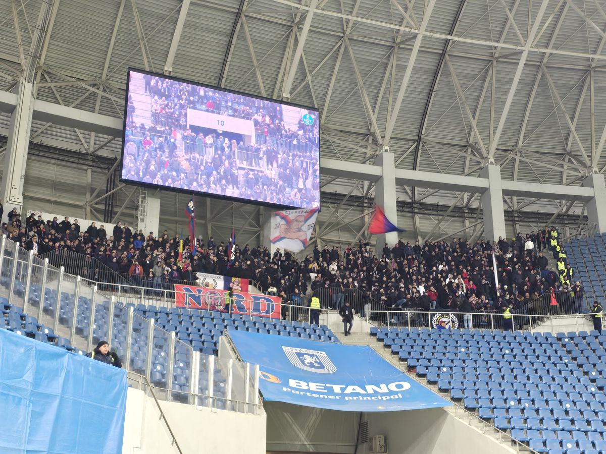 Universitatea Craiova - FCSB, imagini dinaintea meciului