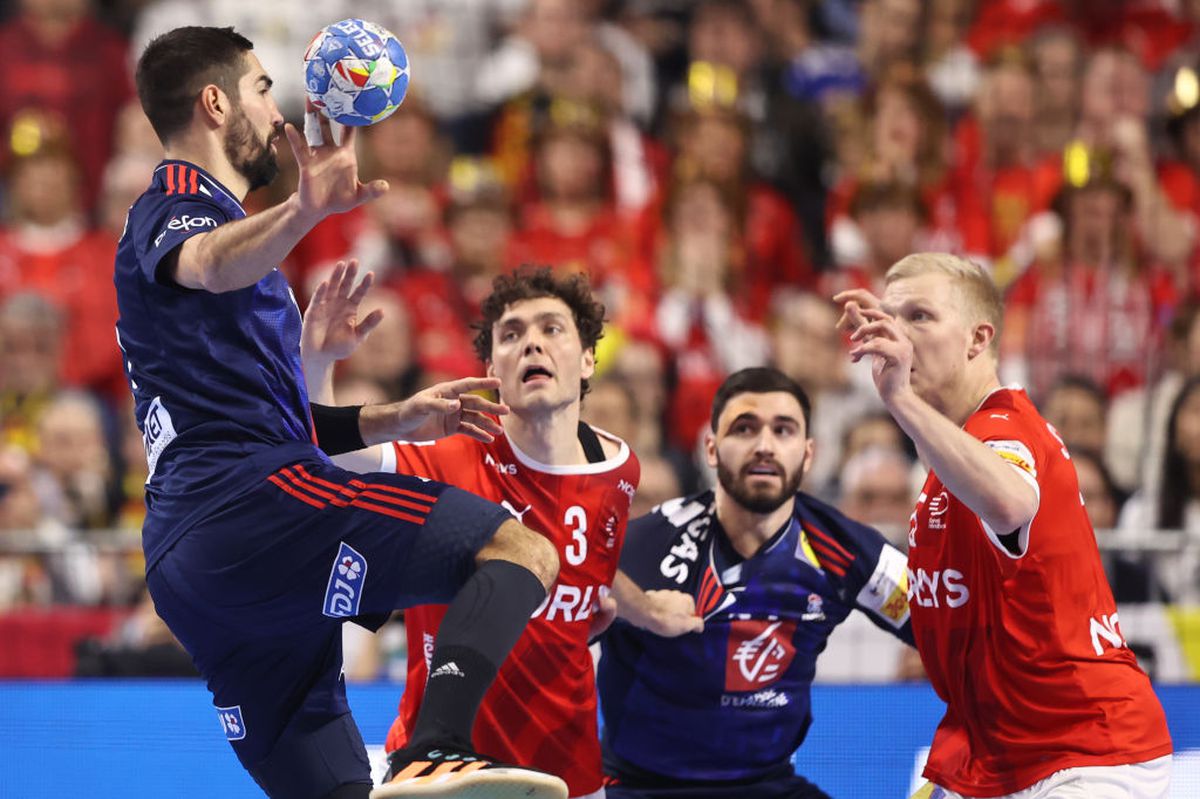 Cele mai spectaculoase imagini ale finalei Franța - Danemarca, CE de handbal masculin