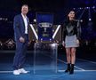 Actrița cubaneză Ana de Armas, 35 de ani, a prezentat alături de Jim Courier trofeul finalei masculine de la Australian Open 2024, foto: Guliver/gettyimages