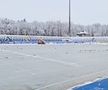 A nins la Iasi. Cum arata terenul inainte de meciul cu U Cluj