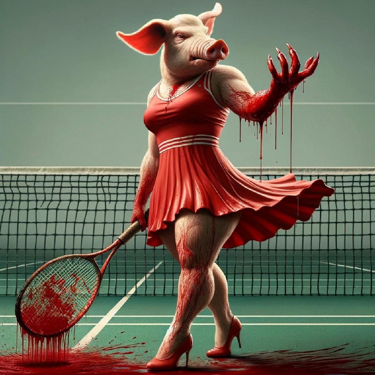 Caricatură sinistră realizată de ucraineni, după ce bielorusa Aryna Sabalenka s-a impus la Australian Open