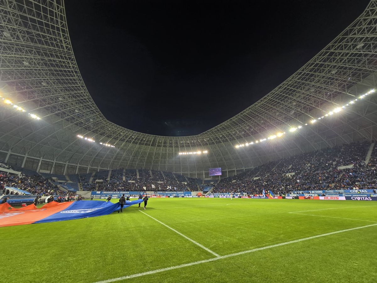 Universitatea Craiova - FCSB, imagini dinaintea meciului