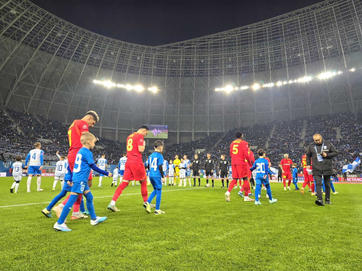 Universitatea Craiova - FCSB, imagini dinaintea meciului