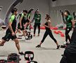 Concordia Chiajna s-a pregătit cu o antrenoare de fitness! Imagini inedite de la antrenament: cine i-a îmblânzit pe fotbaliști