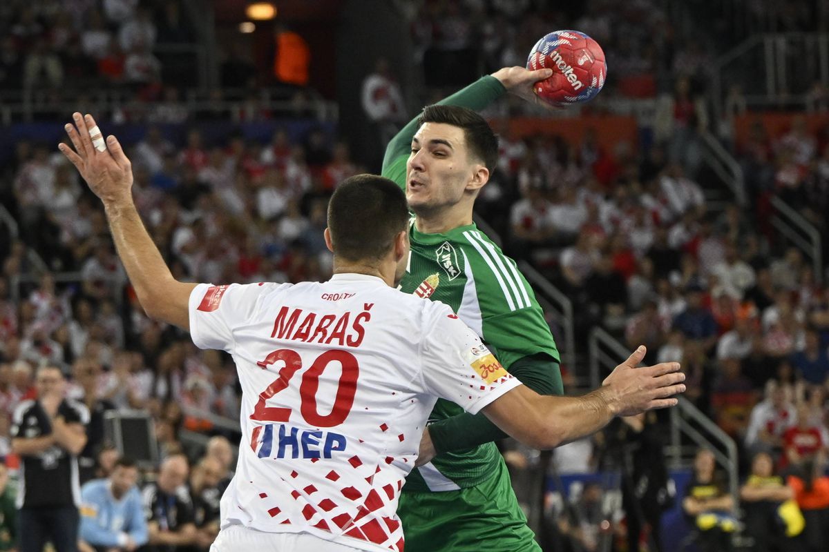 Croația - Ungaria la Campionatul Mondial de Handbal