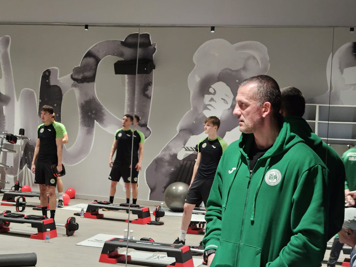 Concordia Chiajna s-a pregătit cu o antrenoare de fitness! Imagini inedite de la antrenament: cine i-a îmblânzit pe fotbaliști