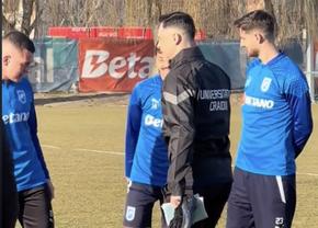 Mirel Rădoi a condus primul antrenament la Craiova + Imaginile care l-au surprins total pe Panduru: „M-aș lua cu mâinile de cap”