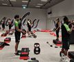 Concordia Chiajna s-a pregătit cu o antrenoare de fitness! Imagini inedite de la antrenament: cine i-a îmblânzit pe fotbaliști