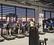 Concordia Chiajna s-a pregătit cu o antrenoare de fitness! Imagini inedite de la antrenament: cine i-a îmblânzit pe fotbaliști