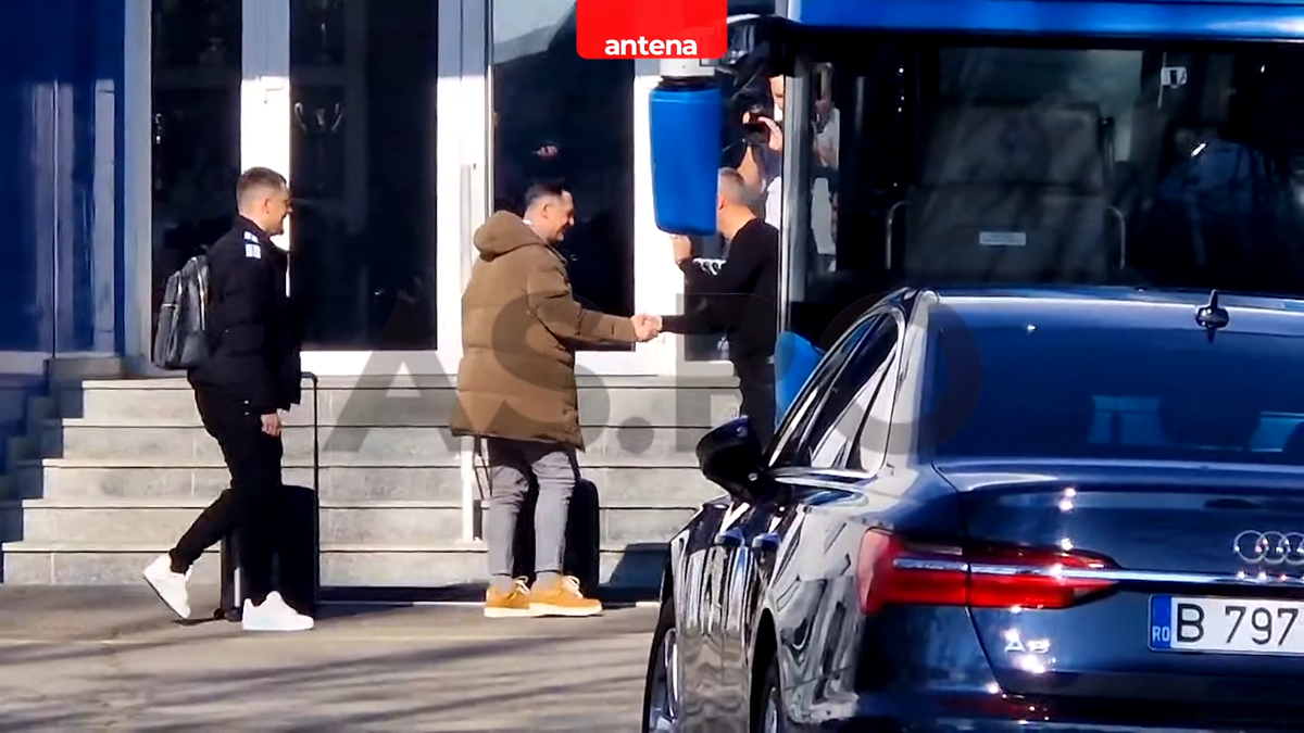 Mirel Rădoi a ajuns la Craiova! Primele imagini cu noul antrenor al oltenilor » Cine l-a întâmpinat