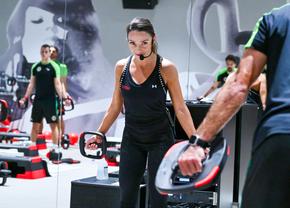 Concordia Chiajna s-a pregătit cu o antrenoare de fitness! Imagini inedite de la antrenament: cine i-a îmblânzit pe fotbaliști