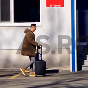 Primele imagini cu Mirel Rădoi la baza Universității Craiova, foto: as.ro