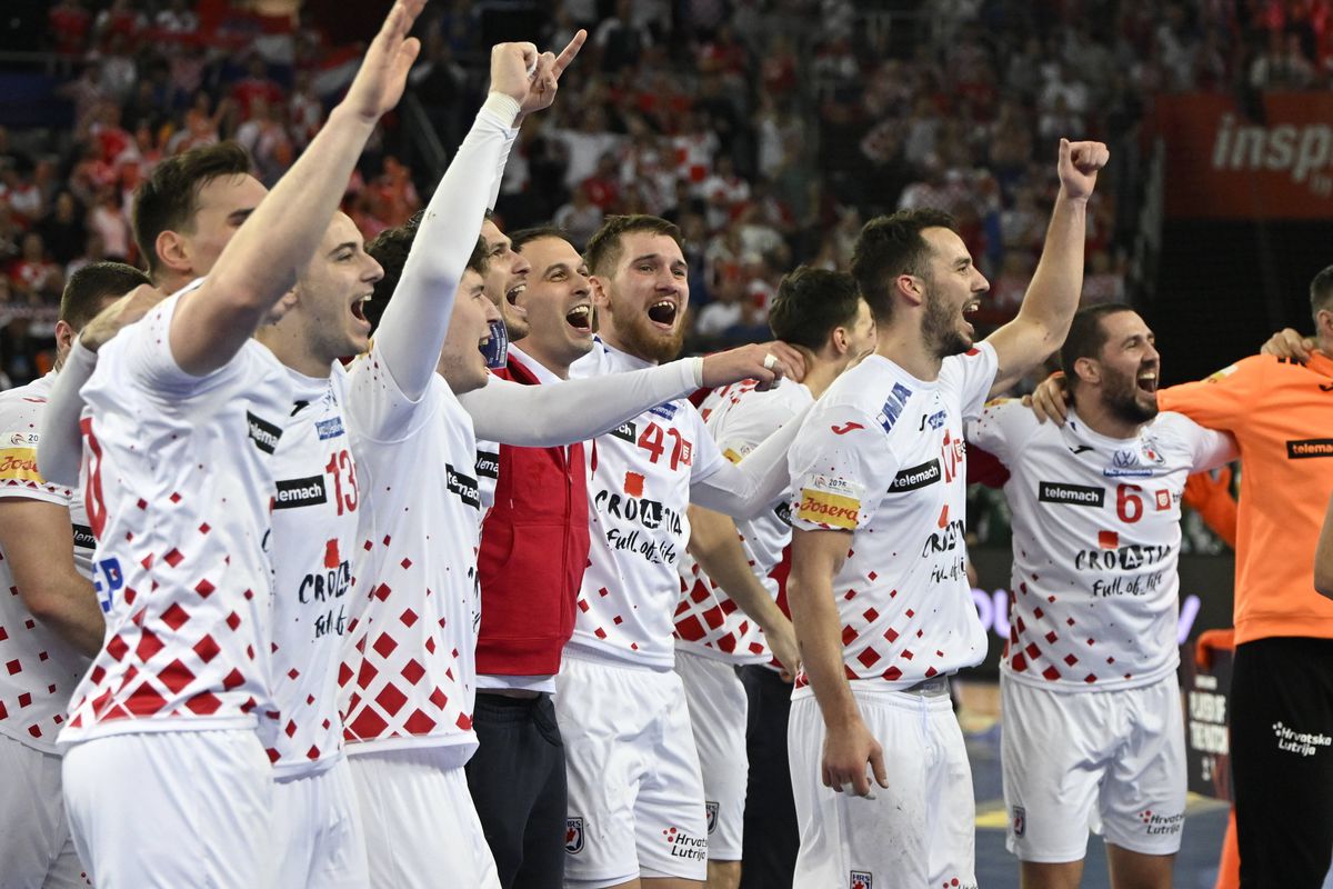 Croația - Ungaria la Campionatul Mondial de Handbal