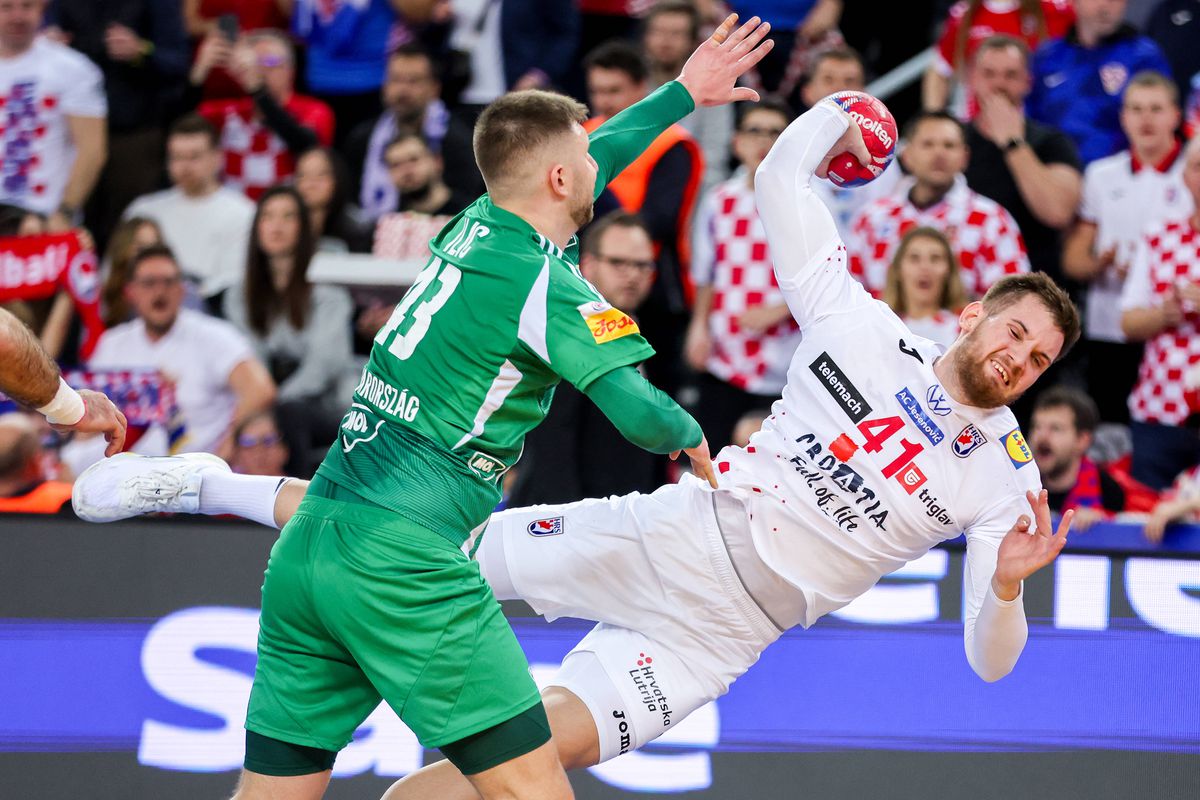Croația - Ungaria la Campionatul Mondial de Handbal