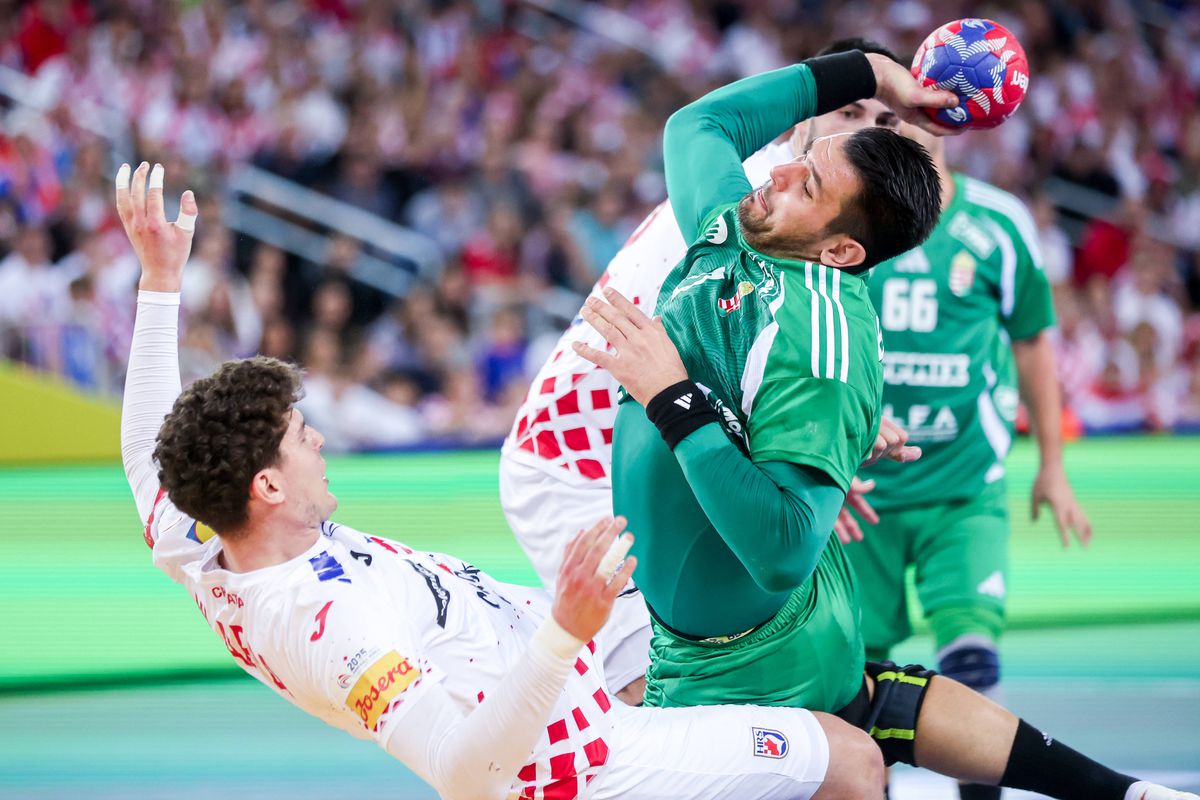 Croația - Ungaria la Campionatul Mondial de Handbal