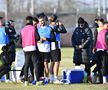Mamadou Thiam, Ofri Arad, Kiki, Daniel Bîrligea la antrenamentul oficial înaintea meciului FCSB - Fenerbahce. FOTO: Cristi Preda (GSP)