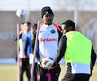 Siyabonga Ngezana la antrenamentul oficial înaintea meciului FCSB - Fenerbahce. FOTO: Cristi Preda (GSP)