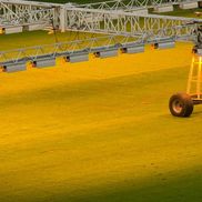 Cum arată gazonul Arenei Naționale înaintea meciului din Europa League, dintre FCSB - Fenerbahce. Foto: Carmen Dumitru (GSP.RO)