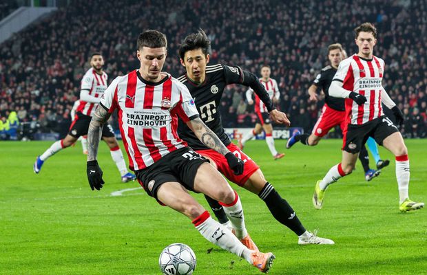 Dennis Man, eliminat de Kane din Liga Campionilor » PSV a fost prea mică pentru Bayern