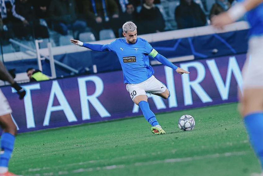 Vlad Dragomir a marcat primul gol din carieră în Liga Campionilor / Foto: Facebook Pafos