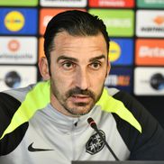 Elias Charalambous la conferința de presă premergătoare duelului FCSB - Fenerbahce.  FOTO: Cristi Preda (GSP)