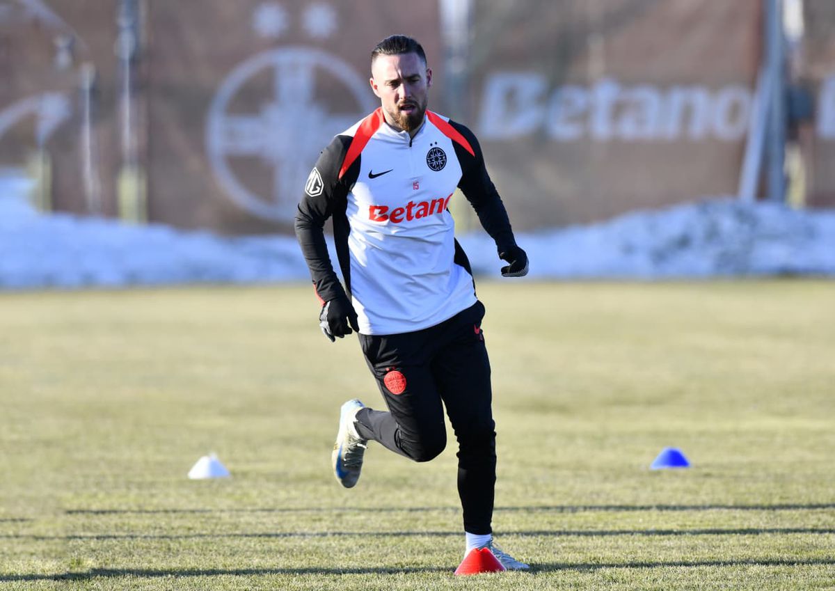 FCSB, antrenament oficial înaintea meciului cu Fenerbahce din Europa League. FOTO: Cristi Preda (GSP)