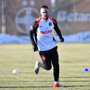 Ofri Arad la antrenamentul oficial înaintea meciului FCSB - Fenerbahce. FOTO: Cristi Preda (GSP)