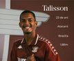 Prezentarea lui Talisson / Foto: Facebook Rapid