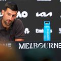 Novak Djokovic, la conferința de presă de la Australian Open, foto: Guliver/gettyimages