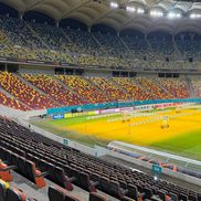 Cum arată gazonul Arenei Naționale înaintea meciului din Europa League, dintre FCSB - Fenerbahce. Foto: Carmen Dumitru (GSP.RO)