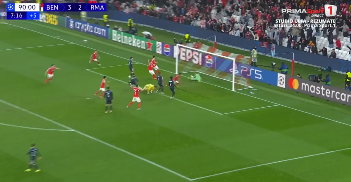 Benfica mai avea nevoie de un gol, portarul Trubin trăgea de timp în minutul 90+5! Explicația lui Jose Mourinho