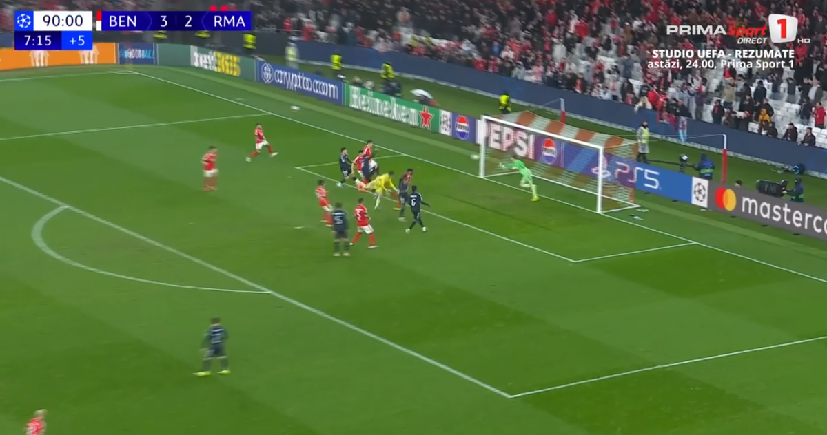 Benfica mai avea nevoie de un gol, portarul Trubin trăgea de timp în minutul 90+5! Explicația lui Jose Mourinho