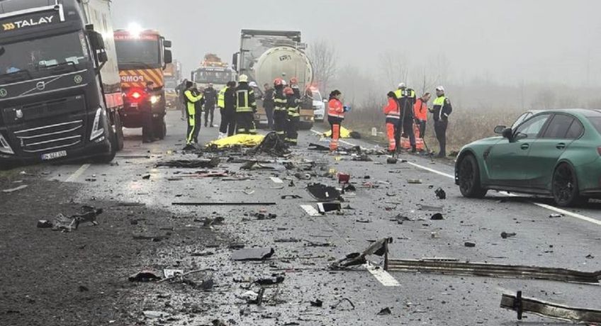 Accidentul grav din județul Timiș a luat viețile a opt fani ai lui PAOK care se deplasau spre Lyon pentru meciul din Europa League