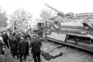 Parcă sunt blestemați » Fanii lui PAOK au mai trecut printr-un accident asemănător în urmă cu 26 de ani