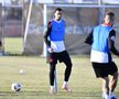 Baba Alhassan și Andre Duarte la antrenamentul oficial înaintea meciului FCSB - Fenerbahce. FOTO: Cristi Preda (GSP)