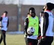 Mamadou Thiam la antrenamentul oficial înaintea meciului FCSB - Fenerbahce. FOTO: Cristi Preda (GSP)