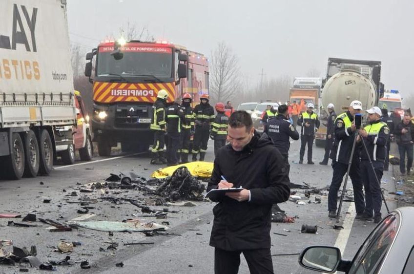 Șapte oameni au decedat în tragicul accident petrecut pe DN6