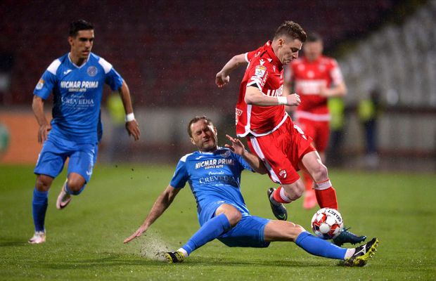 DINAMO - ACADEMICA CLINCENI 0-1. VIDEO + FOTO „Câinii” pierd în prima rundă din play-out! Cum arată ACUM clasamentul