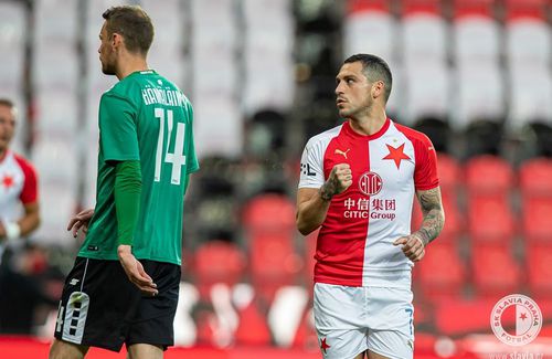 Nicolae Stanciu (27 de ani) a marcat două goluri în victoria obținută de Slavia Praga pe terenul lui Slovacko, scor 3-2.